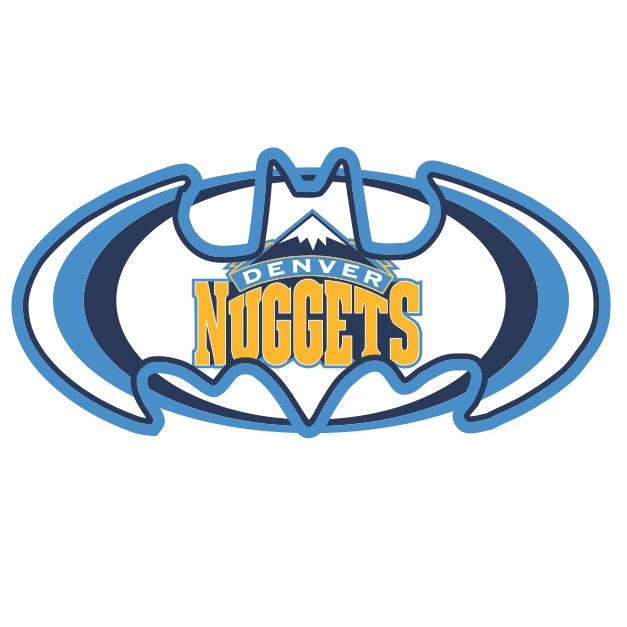 Denver Nuggets Batman Logo iron on transfers